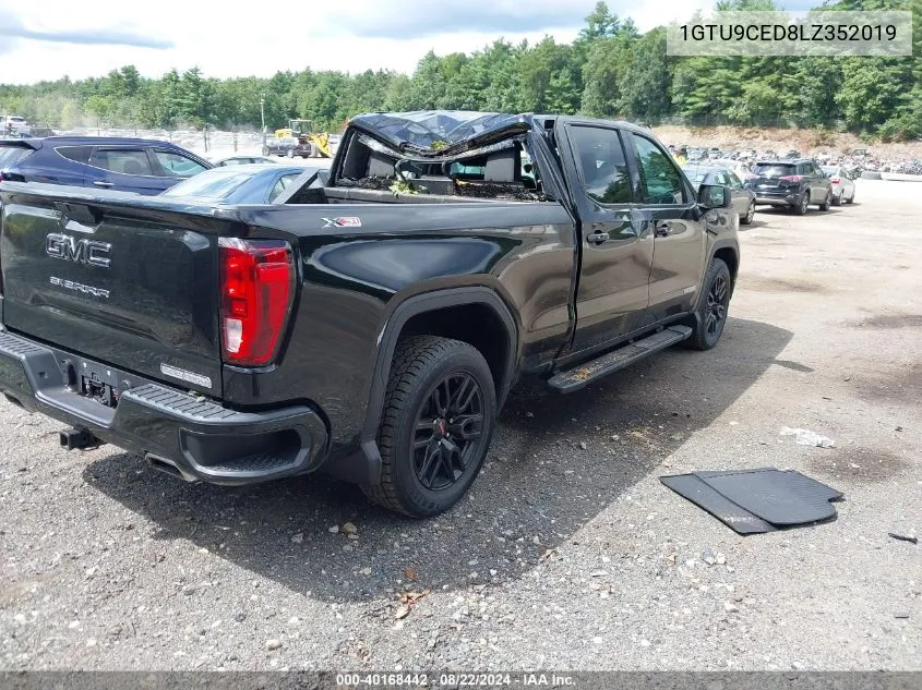 2020 GMC Sierra 1500 4Wd Short Box Elevation/4Wd Standard Box Elevation VIN: 1GTU9CED8LZ352019 Lot: 40168442