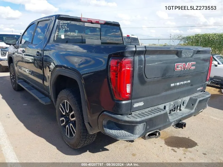 2020 GMC Sierra 1500 4Wd Short Box At4 VIN: 1GTP9EEL5LZ273553 Lot: 40207757