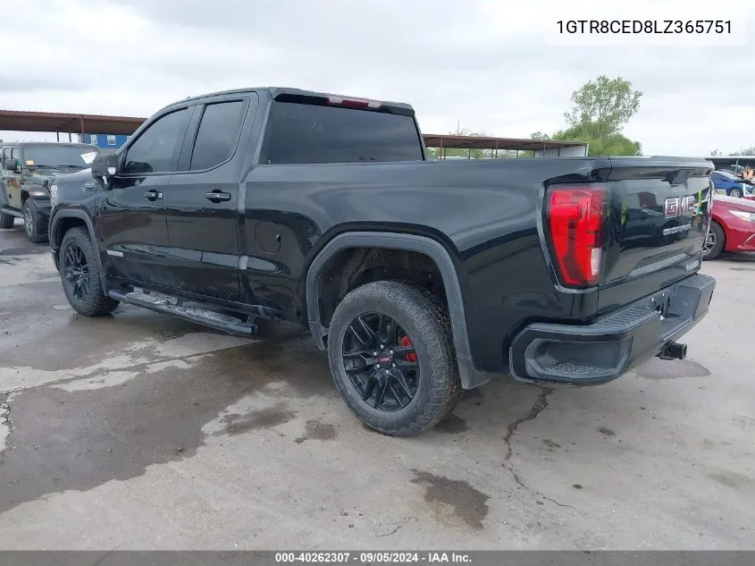 1GTR8CED8LZ365751 2020 GMC Sierra 1500 2Wd Double Cab Standard Box Elevation