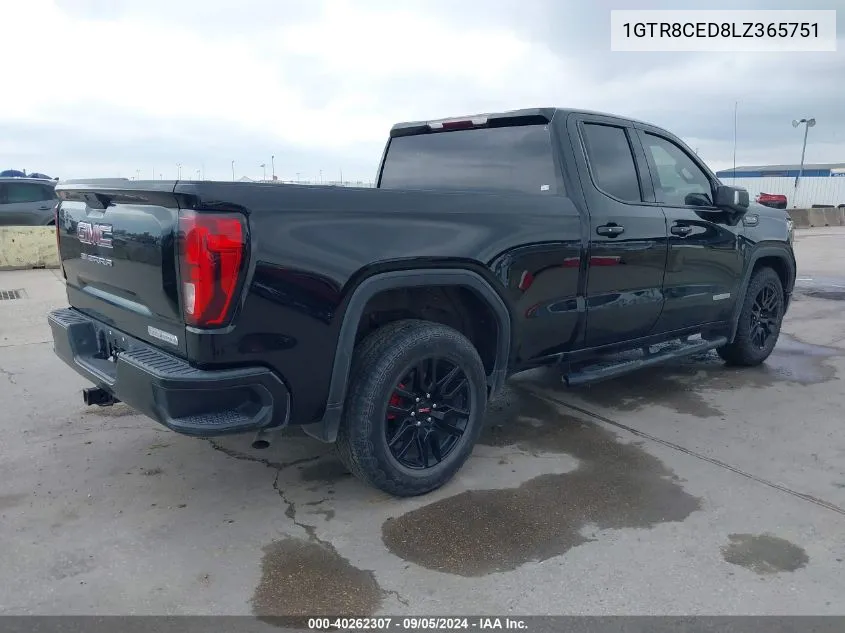 2020 GMC Sierra 1500 2Wd Double Cab Standard Box Elevation VIN: 1GTR8CED8LZ365751 Lot: 40262307