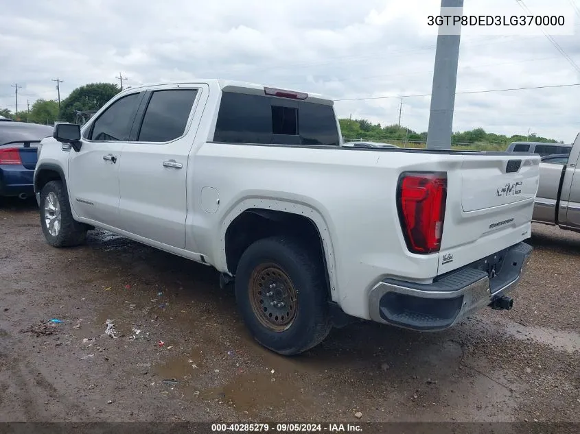 3GTP8DED3LG370000 2020 GMC Sierra 1500 2Wd Short Box Slt