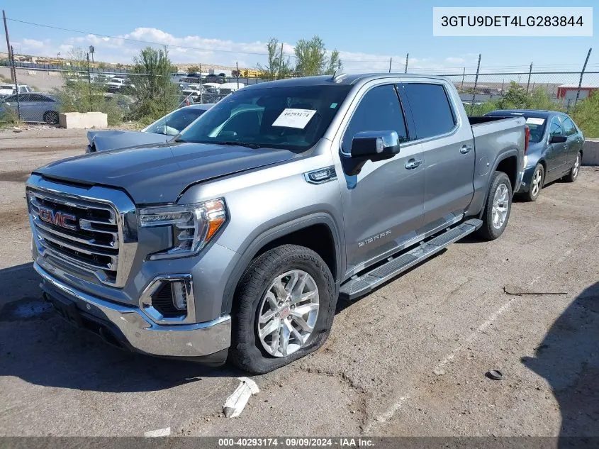 2020 GMC Sierra 1500 4Wd Short Box Slt VIN: 3GTU9DET4LG283844 Lot: 40293174