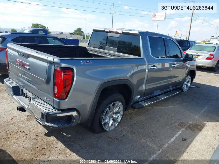 2020 GMC Sierra 1500 4Wd Short Box Slt VIN: 3GTU9DET4LG283844 Lot: 40293174