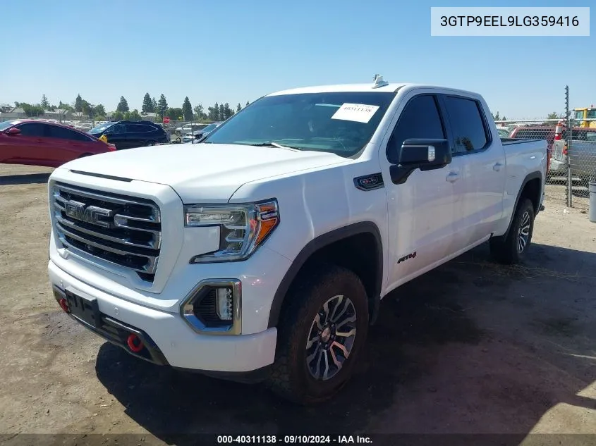 2020 GMC Sierra 1500 4Wd Short Box At4 VIN: 3GTP9EEL9LG359416 Lot: 40311138