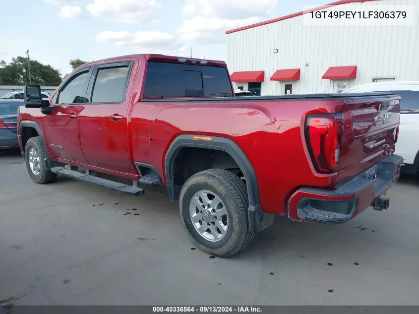 1GT49PEY1LF306379 2020 GMC Sierra 2500Hd 4Wd Standard Bed At4