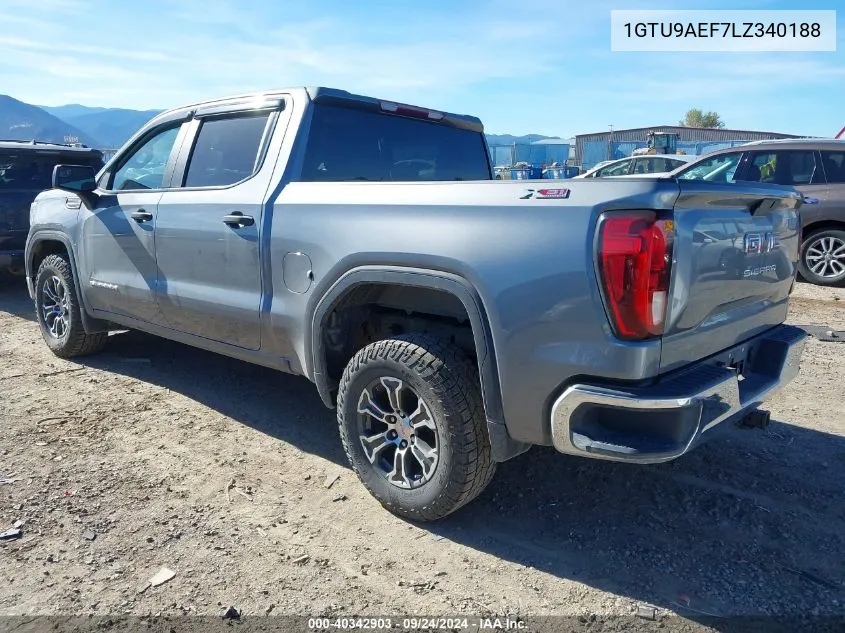 1GTU9AEF7LZ340188 2020 GMC Sierra K1500