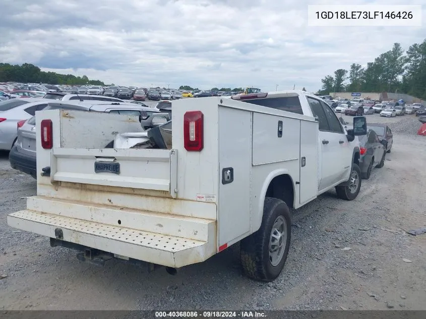 2020 GMC Sierra 2500Hd 2Wd Long Bed VIN: 1GD18LE73LF146426 Lot: 40368086