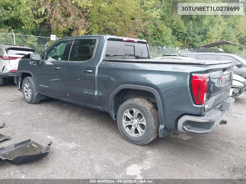 3GTU9BET1LG278699 2020 GMC Sierra K1500 Sle