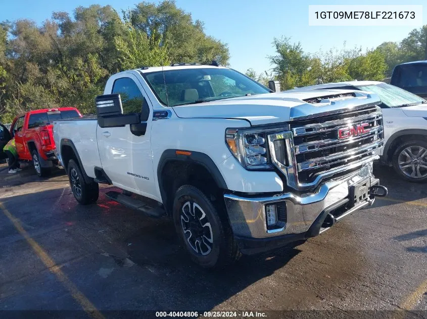 1GT09ME78LF221673 2020 GMC Sierra 2500Hd 4Wd Regular Cab Long Bed Sle