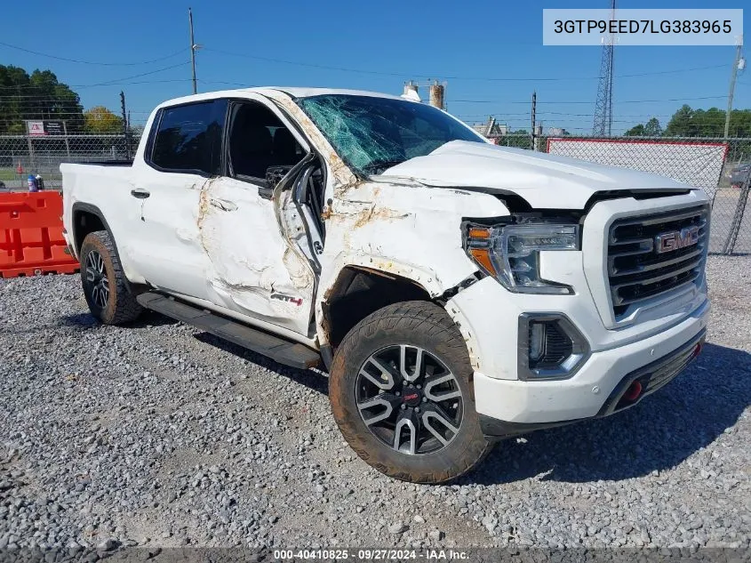 2020 GMC Sierra 1500 4Wd Short Box At4 VIN: 3GTP9EED7LG383965 Lot: 40410825