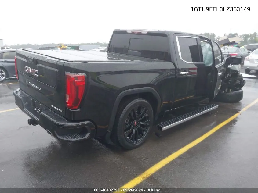 1GTU9FEL3LZ353149 2020 GMC Sierra K1500 Denali