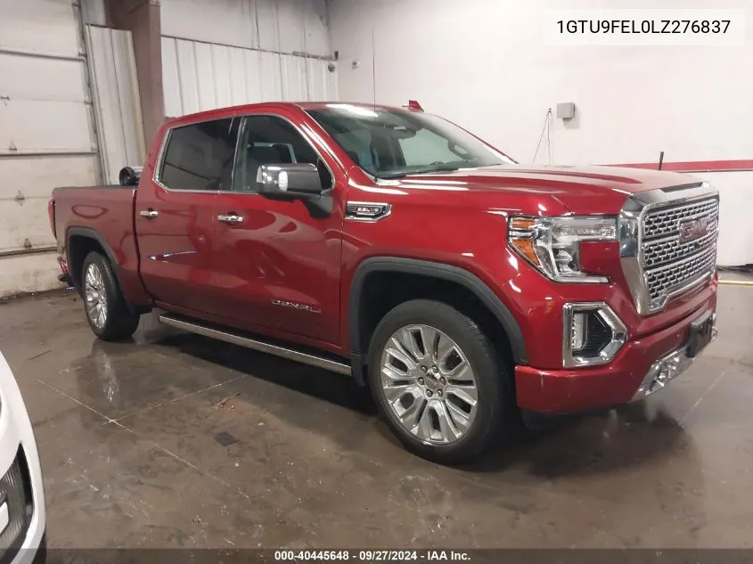 2020 GMC Sierra 1500 4Wd Short Box Denali VIN: 1GTU9FEL0LZ276837 Lot: 40445648