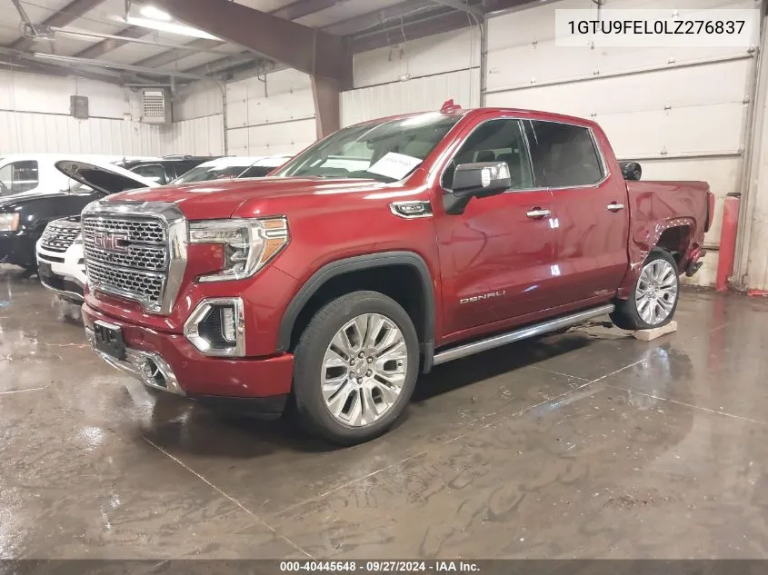 2020 GMC Sierra 1500 4Wd Short Box Denali VIN: 1GTU9FEL0LZ276837 Lot: 40445648