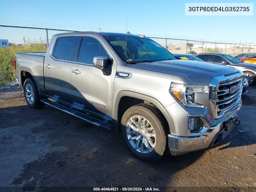 2020 GMC Sierra C1500 Slt VIN: 3GTP8DED4LG352735 Lot: 40464821