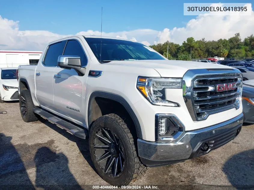 2020 GMC Sierra K1500 Slt VIN: 3GTU9DEL9LG418395 Lot: 40466044