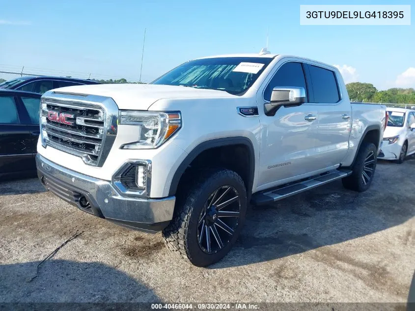 2020 GMC Sierra K1500 Slt VIN: 3GTU9DEL9LG418395 Lot: 40466044