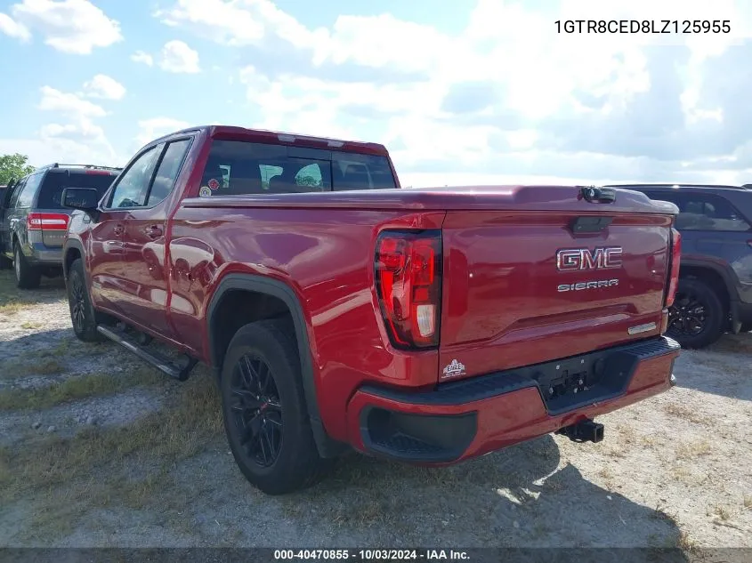 2020 GMC Sierra 1500 2Wd Standard Box Elevation VIN: 1GTR8CED8LZ125955 Lot: 40470855