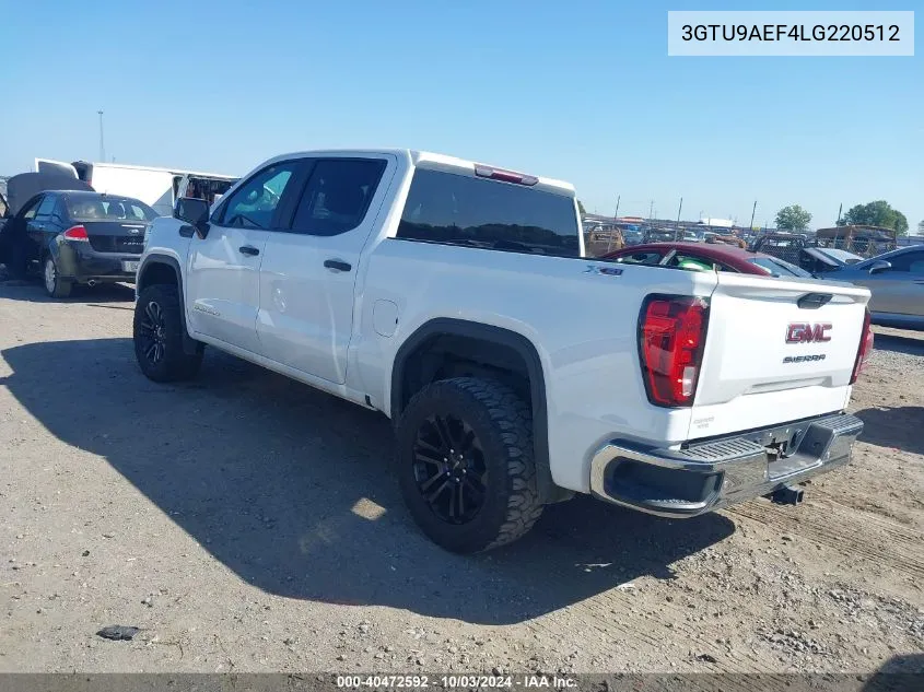 3GTU9AEF4LG220512 2020 GMC Sierra 1500 4Wd Short Box