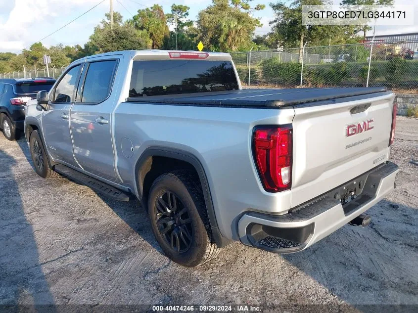 3GTP8CED7LG344171 2020 GMC Sierra C1500 Elevation