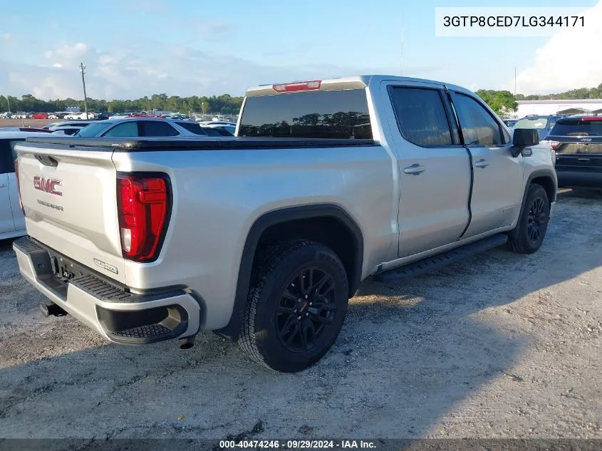 3GTP8CED7LG344171 2020 GMC Sierra C1500 Elevation