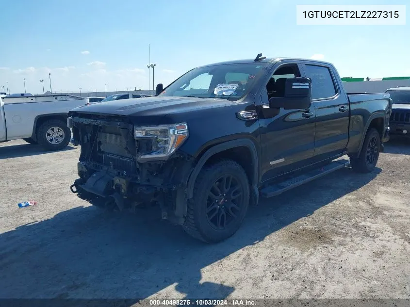 1GTU9CET2LZ227315 2020 GMC Sierra 1500 4Wd Short Box Elevation/4Wd Standard Box Elevation