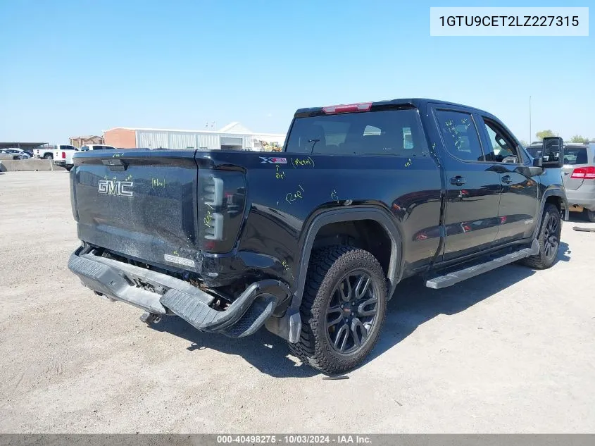 1GTU9CET2LZ227315 2020 GMC Sierra 1500 4Wd Short Box Elevation/4Wd Standard Box Elevation