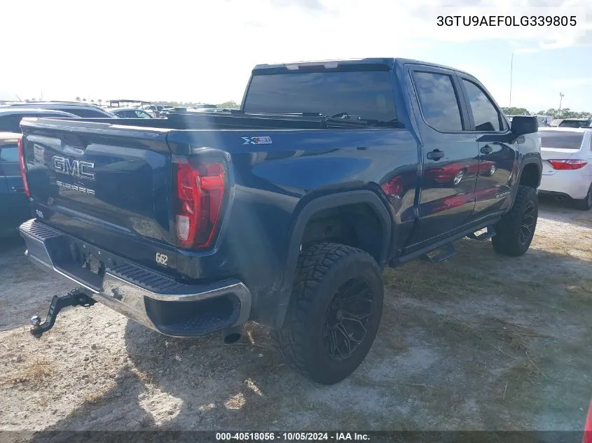 3GTU9AEF0LG339805 2020 GMC Sierra K1500