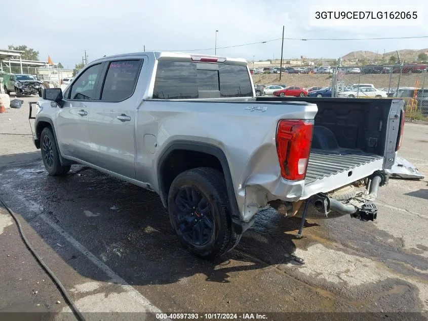 2020 GMC Sierra 1500 4Wd Short Box Elevation VIN: 3GTU9CED7LG162065 Lot: 40597393