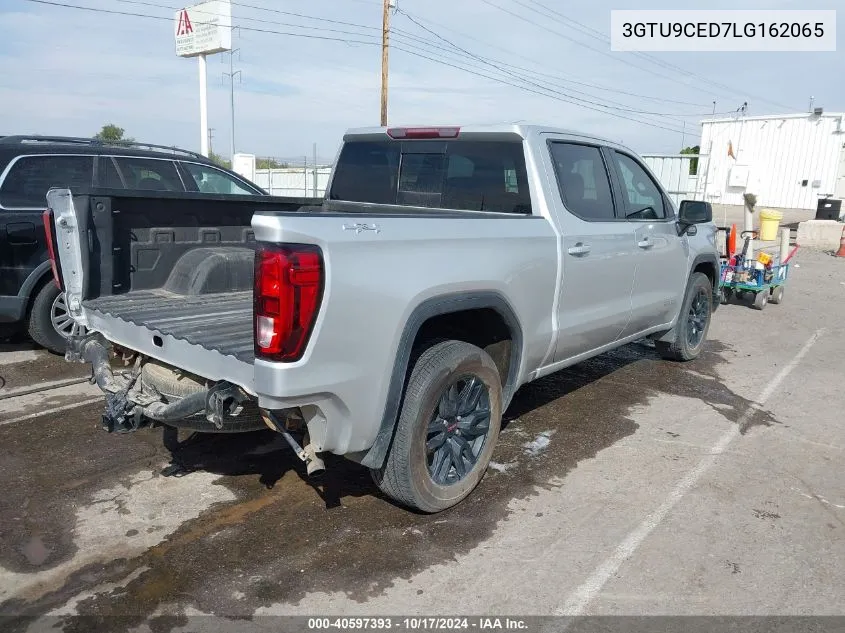 2020 GMC Sierra 1500 4Wd Short Box Elevation VIN: 3GTU9CED7LG162065 Lot: 40597393