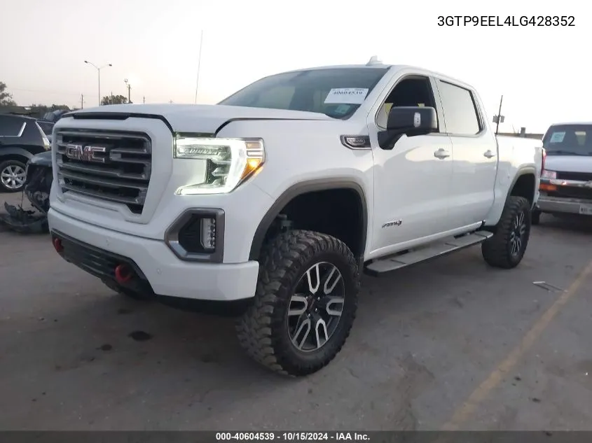 2020 GMC Sierra 1500 4Wd Short Box At4 VIN: 3GTP9EEL4LG428352 Lot: 40604539