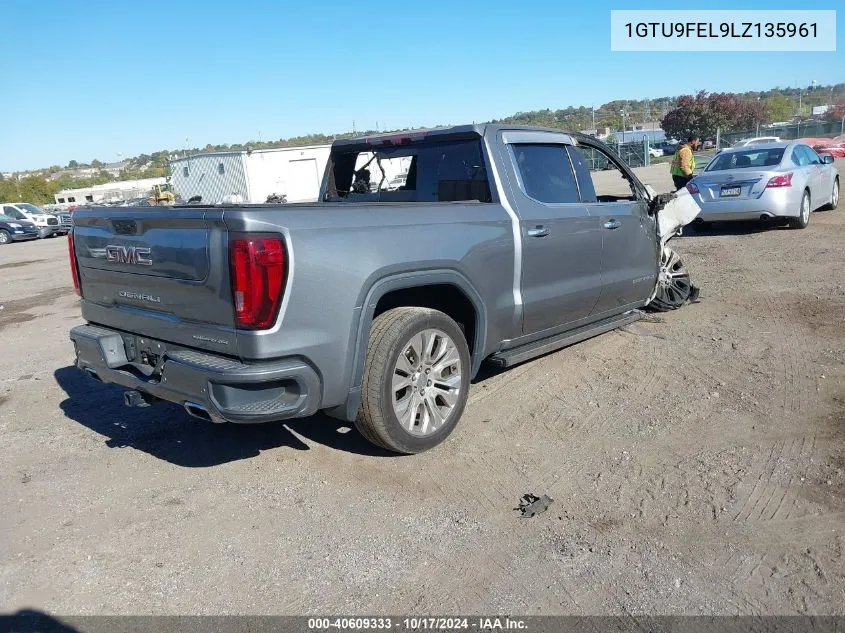 1GTU9FEL9LZ135961 2020 GMC Sierra 1500 4Wd Short Box Denali