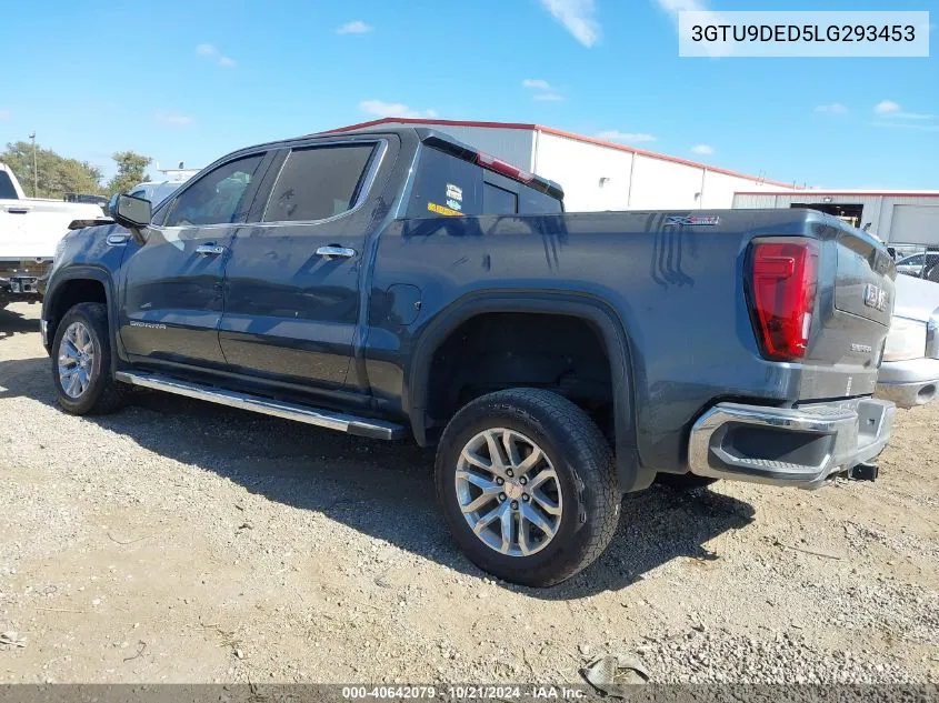 2020 GMC Sierra K1500 Slt VIN: 3GTU9DED5LG293453 Lot: 40642079