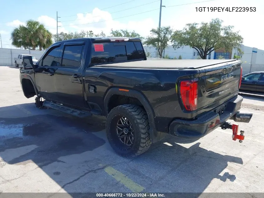 2020 GMC Sierra 2500Hd 4Wd Long Bed At4/4Wd Standard Bed At4 VIN: 1GT19PEY4LF223953 Lot: 40666772