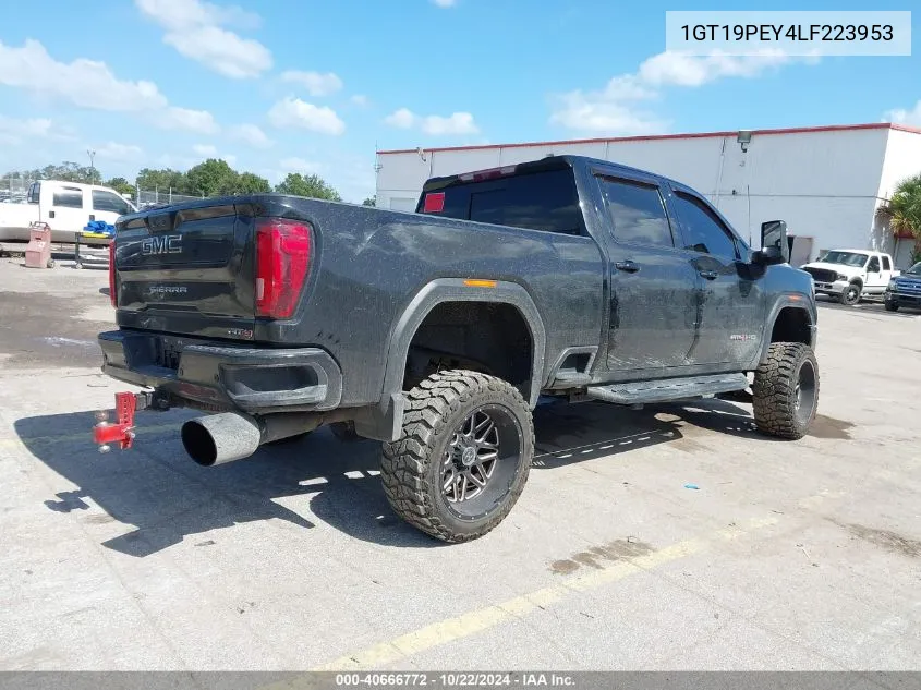 2020 GMC Sierra 2500Hd 4Wd Long Bed At4/4Wd Standard Bed At4 VIN: 1GT19PEY4LF223953 Lot: 40666772