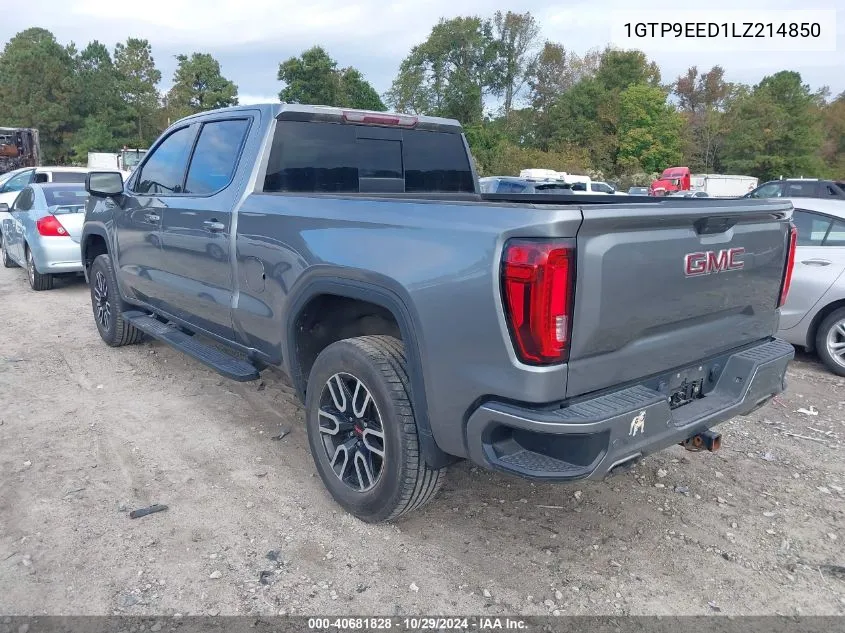 1GTP9EED1LZ214850 2020 GMC Sierra 1500 4Wd Standard Box At4