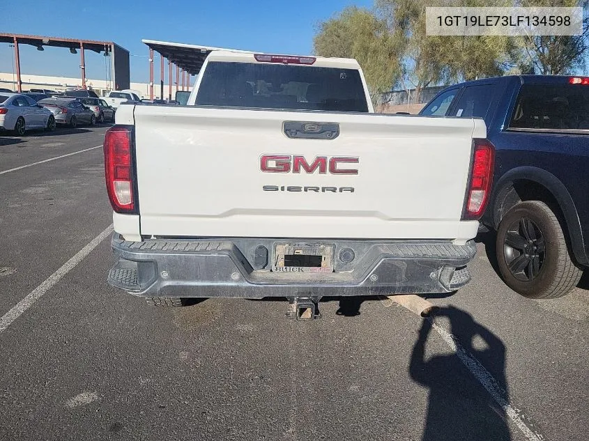 2020 GMC Sierra 2500Hd 4Wd Standard Bed VIN: 1GT19LE73LF134598 Lot: 40719573