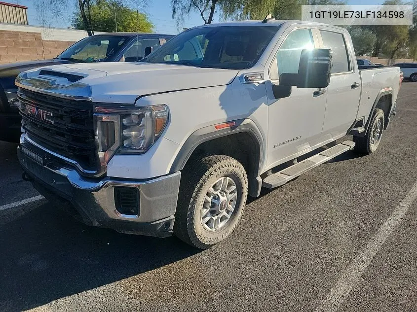 2020 GMC Sierra 2500Hd 4Wd Standard Bed VIN: 1GT19LE73LF134598 Lot: 40719573