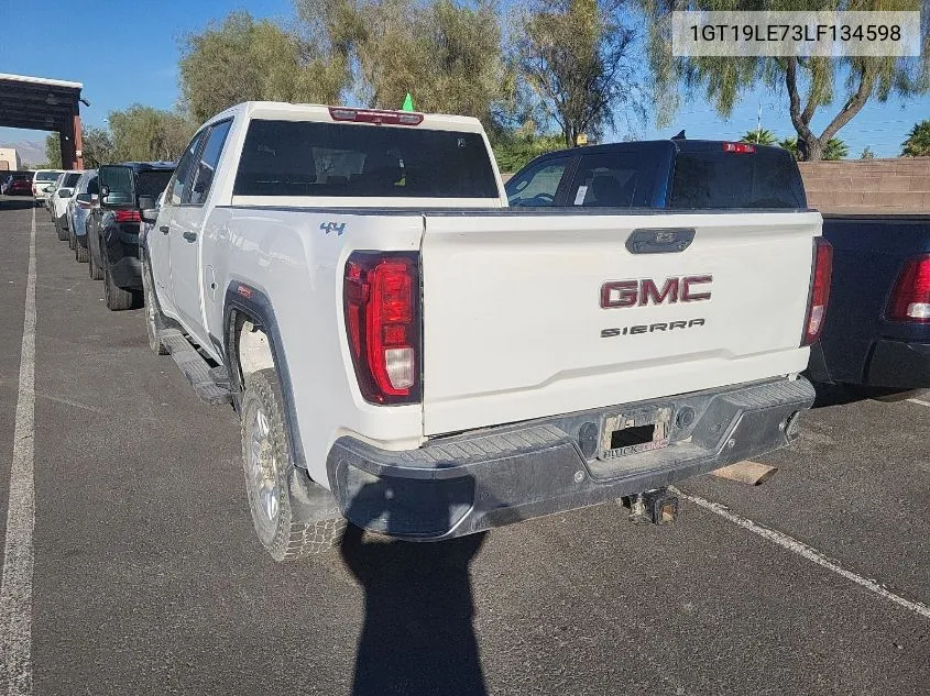 1GT19LE73LF134598 2020 GMC Sierra 2500Hd 4Wd Standard Bed