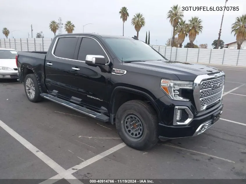 2020 GMC Sierra 1500 4Wd Short Box Denali VIN: 3GTU9FEL6LG370785 Lot: 40914766