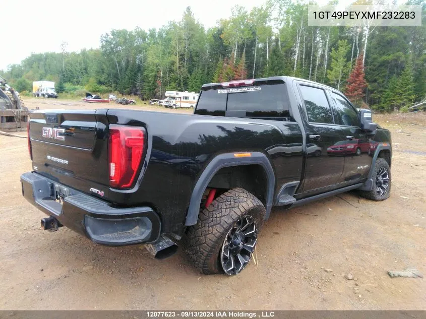 1GT49PEYXMF232283 2021 GMC Sierra 2500Hd