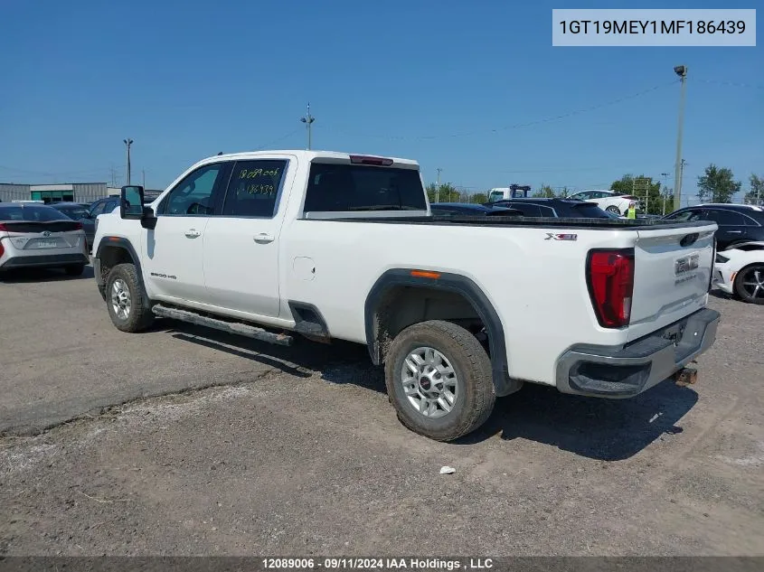 1GT19MEY1MF186439 2021 GMC Sierra 2500Hd