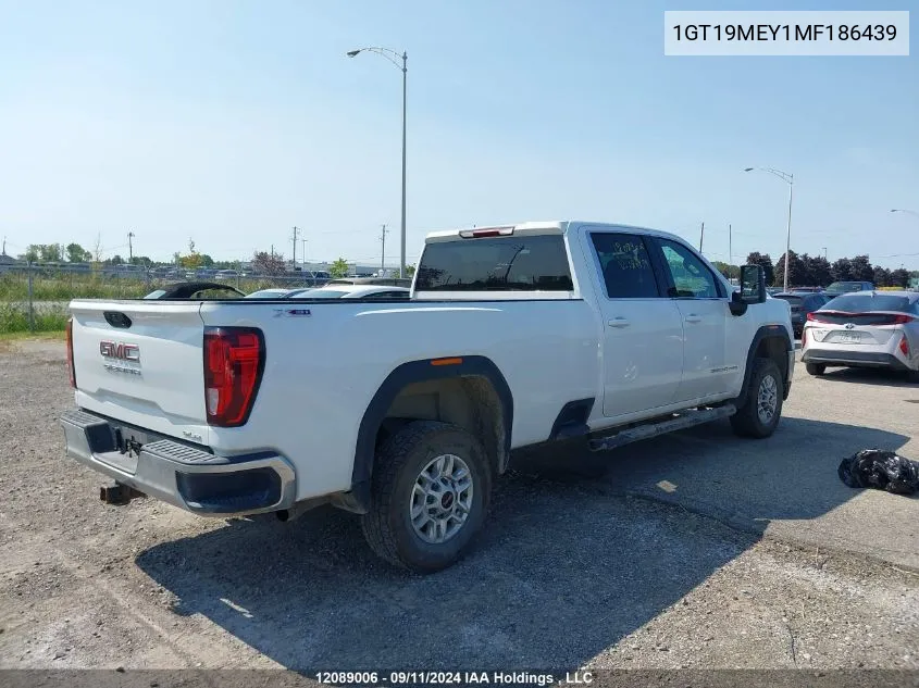 1GT19MEY1MF186439 2021 GMC Sierra 2500Hd