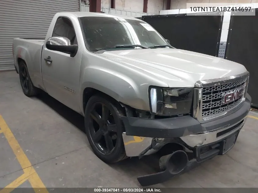 1GTN1TEA1BZ414697 2021 GMC Sierra 1500