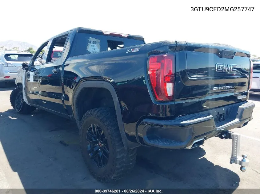 3GTU9CED2MG257747 2021 GMC Sierra 1500 4Wd Short Box Elevation