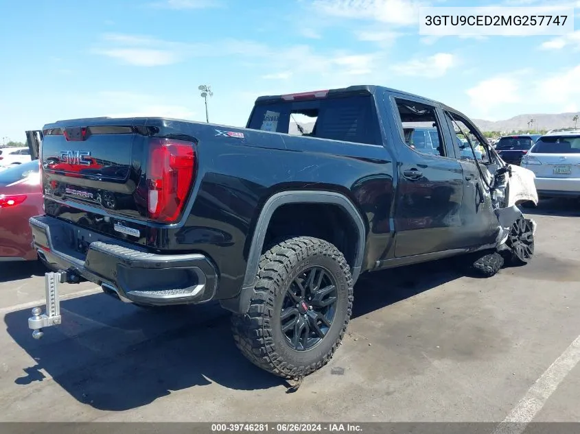 3GTU9CED2MG257747 2021 GMC Sierra 1500 4Wd Short Box Elevation