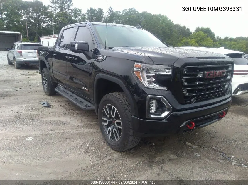 2021 GMC Sierra 1500 VIN: 3GTU9EET0MG393331 Lot: 39808144