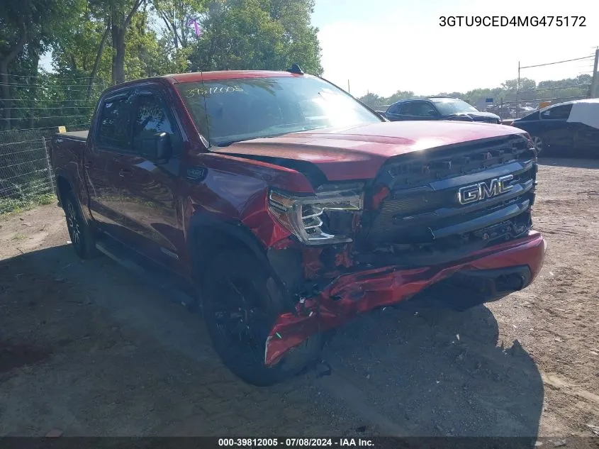 3GTU9CED4MG475172 2021 GMC Sierra K1500 Elevation