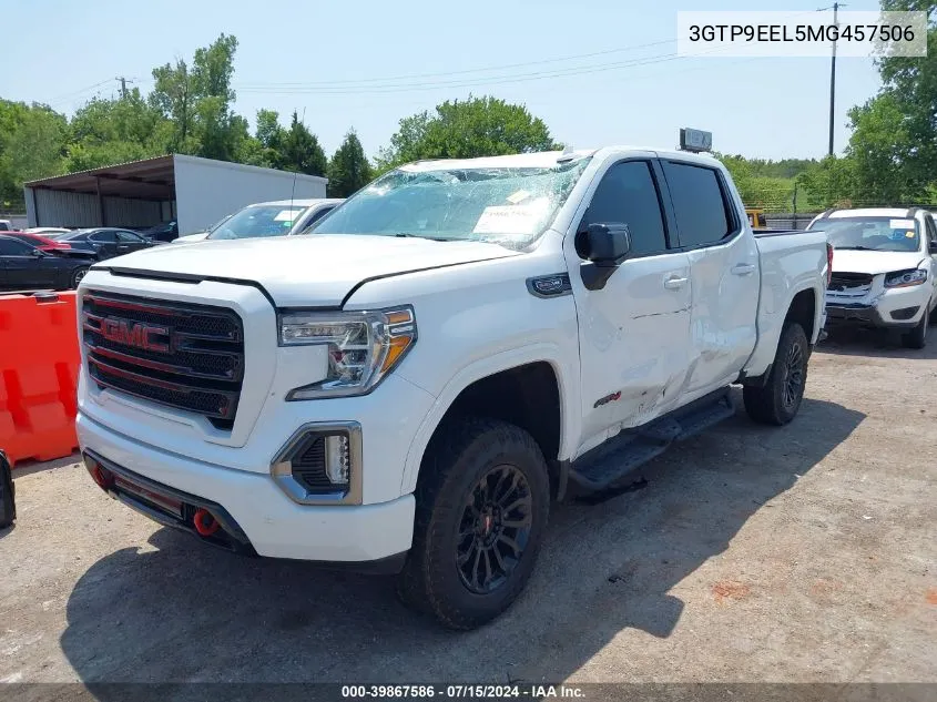 2021 GMC Sierra 1500 VIN: 3GTP9EEL5MG457506 Lot: 39867586