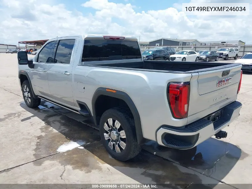 1GT49REYXMF246034 2021 GMC Sierra 2500Hd