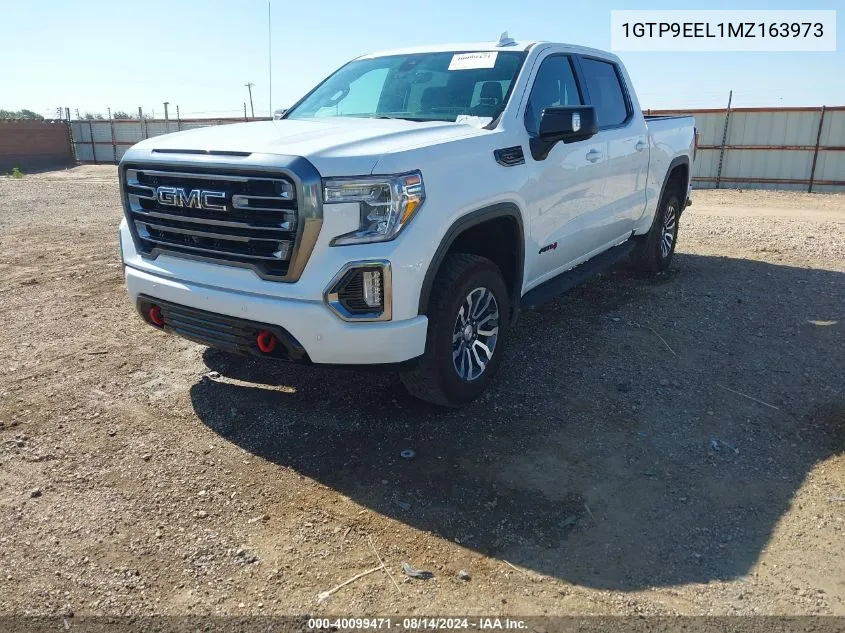 2021 GMC Sierra 1500 4Wd Short Box At4 VIN: 1GTP9EEL1MZ163973 Lot: 40099471